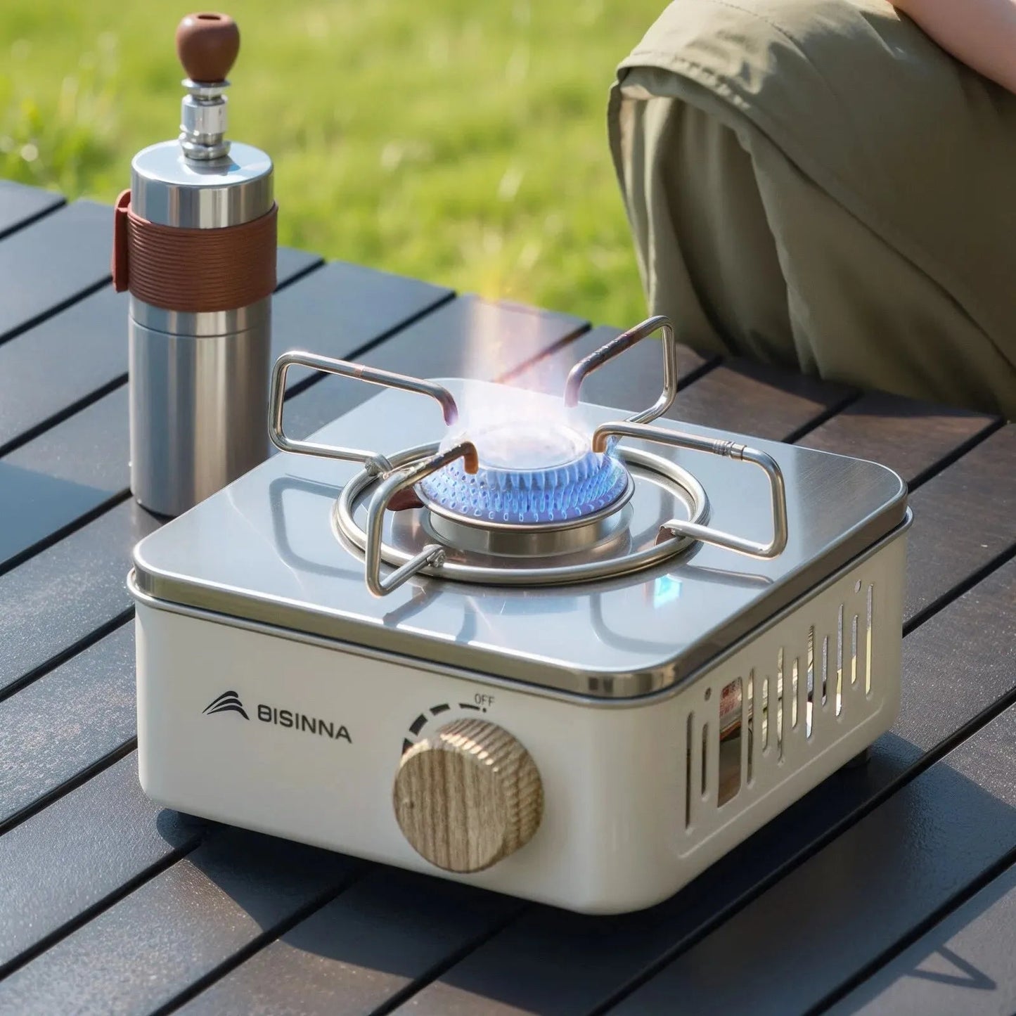 MiniGasPortable™ - Blanc - Expériences en plein air