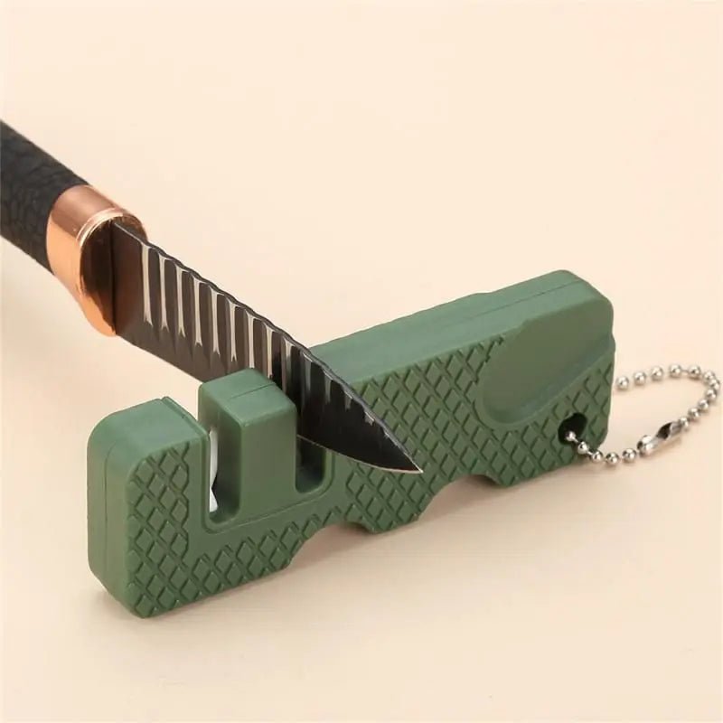 MiniOutdoorsKnifeSharpener™ - Vert - Expériences en plein air