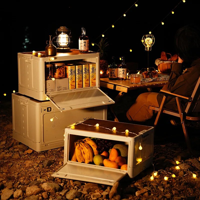 OutdoorCampingStorageBox™ - Blanc - Expériences en plein air
