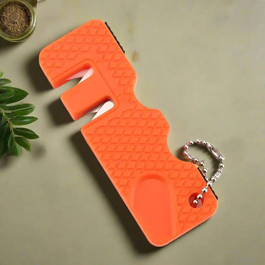 MiniOutdoorsKnifeSharpener™ - Orange - Expériences en plein air