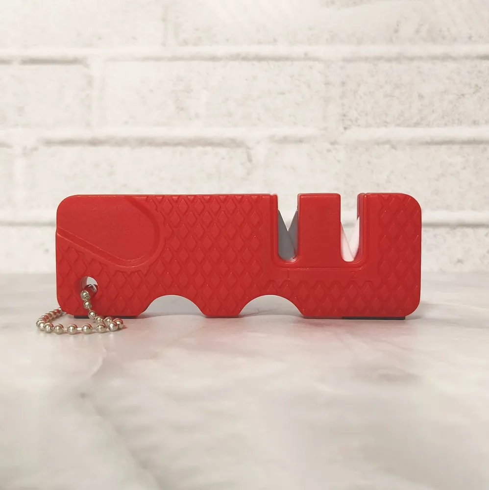 MiniOutdoorsKnifeSharpener™ - Rouge - Expériences en plein air
