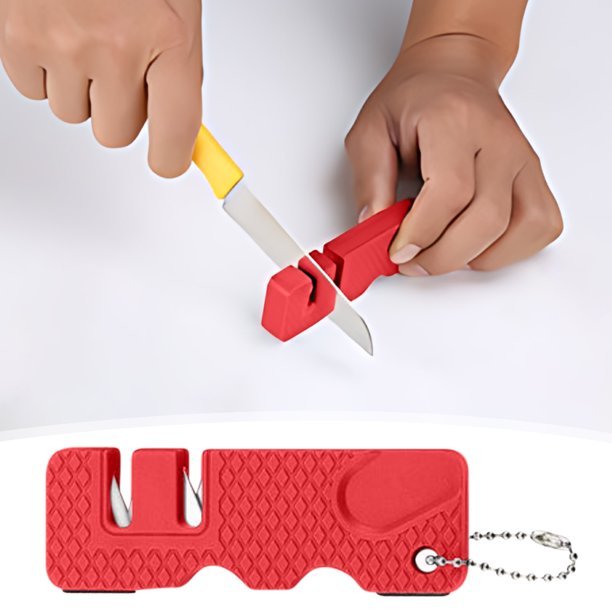 MiniOutdoorsKnifeSharpener™ - Rouge - Expériences en plein air