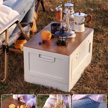 OutdoorCampingStorageBox™ - Blanc - Expériences en plein air
